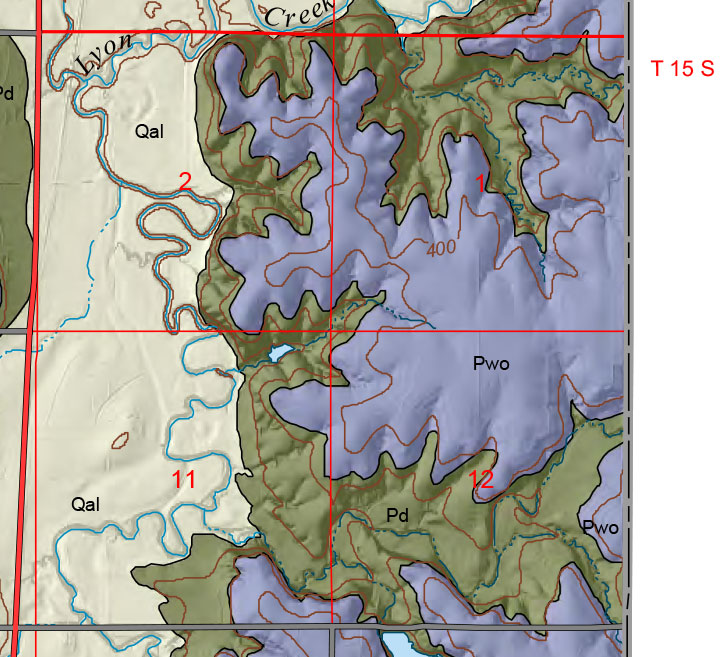 small geologic map