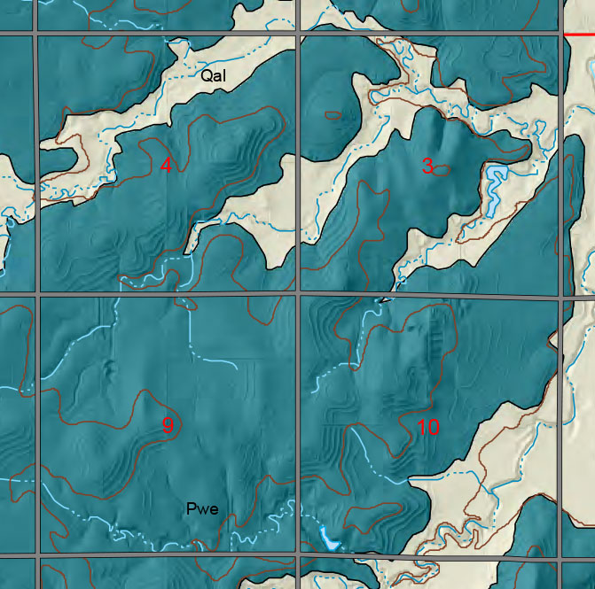 small geologic map