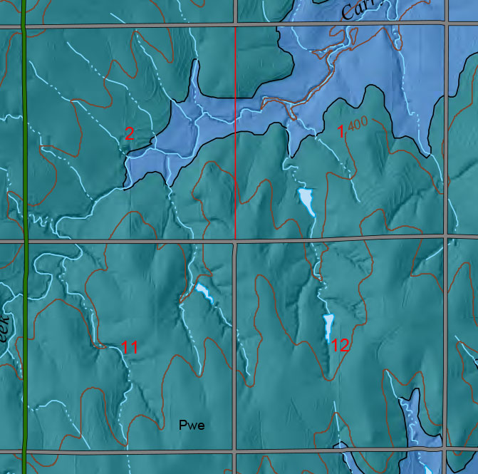small geologic map