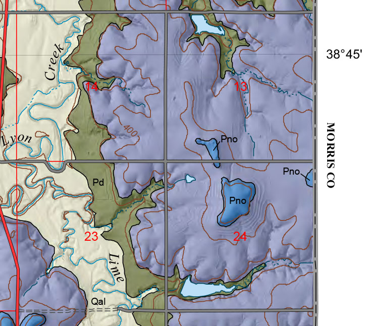 small geologic map