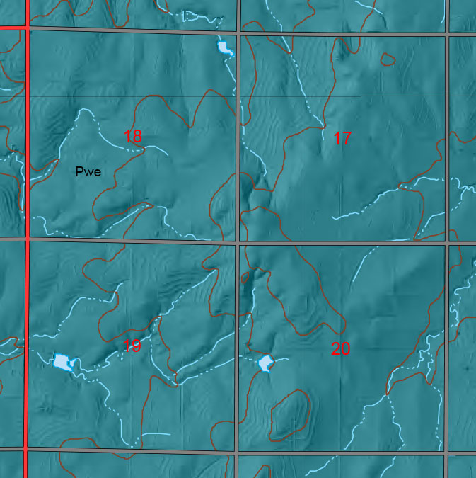 small geologic map