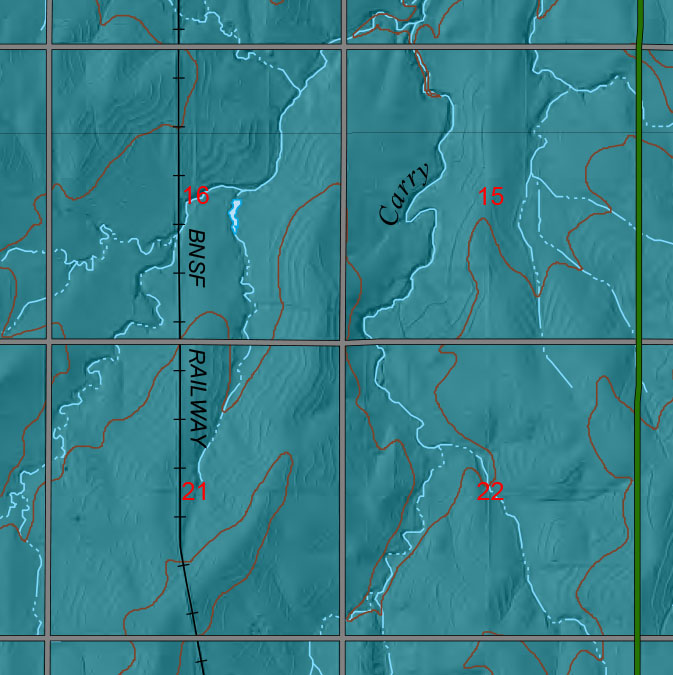 small geologic map