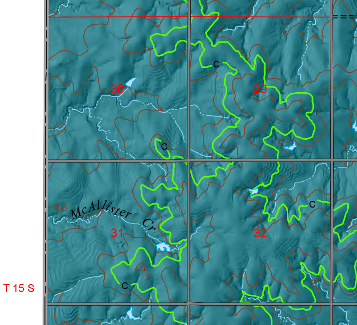 small geologic map