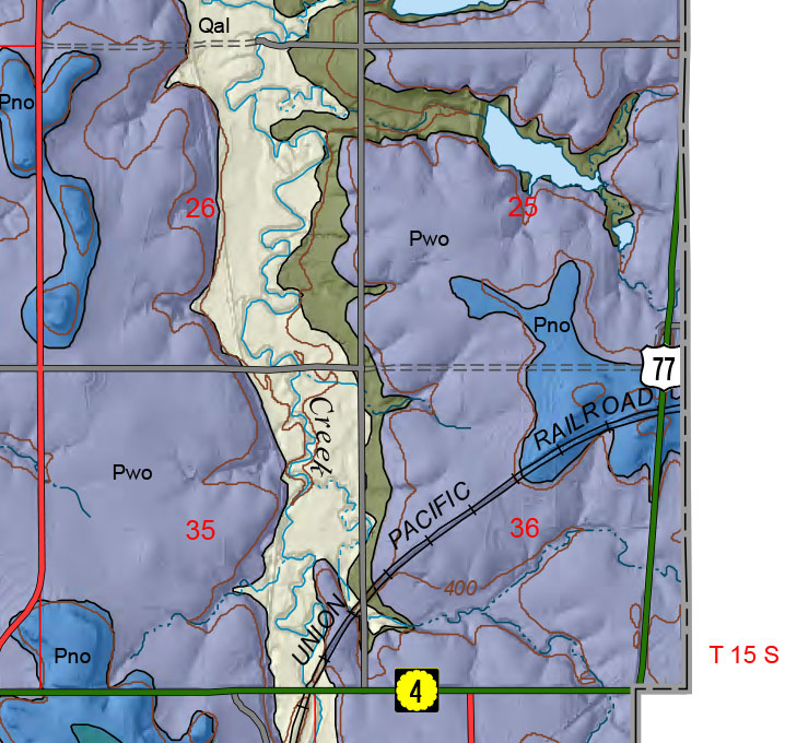 small geologic map