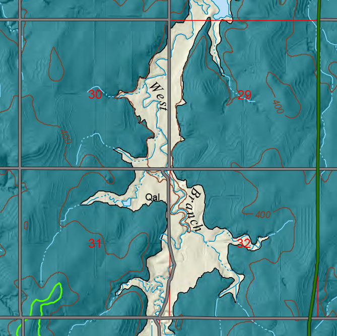 small geologic map