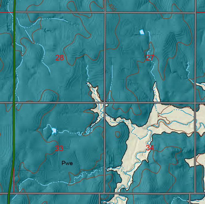 small geologic map