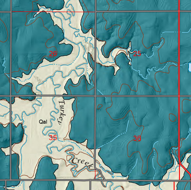 small geologic map