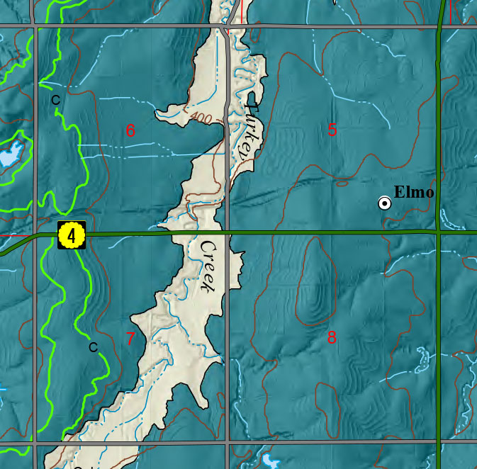 small geologic map