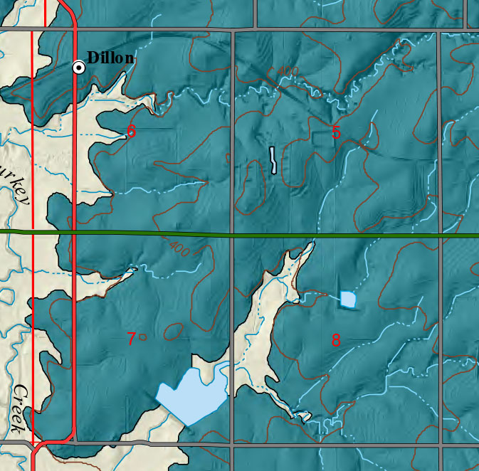 small geologic map
