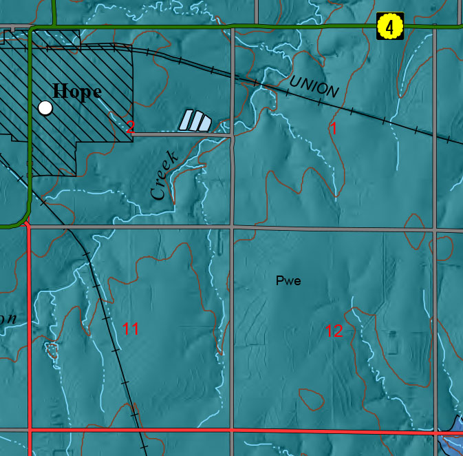 small geologic map