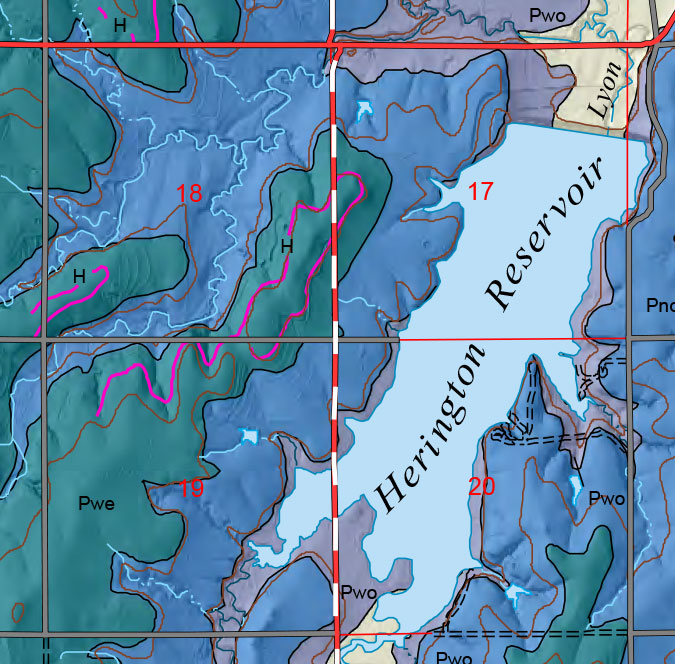 small geologic map