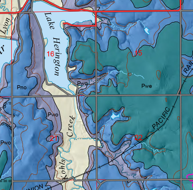 small geologic map