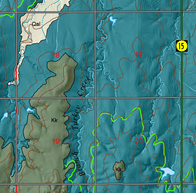 small geologic map