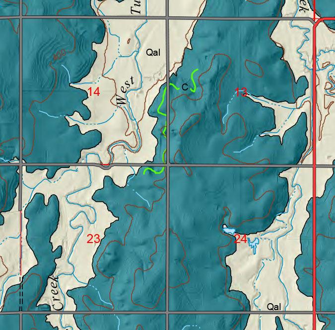 small geologic map