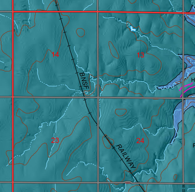 small geologic map