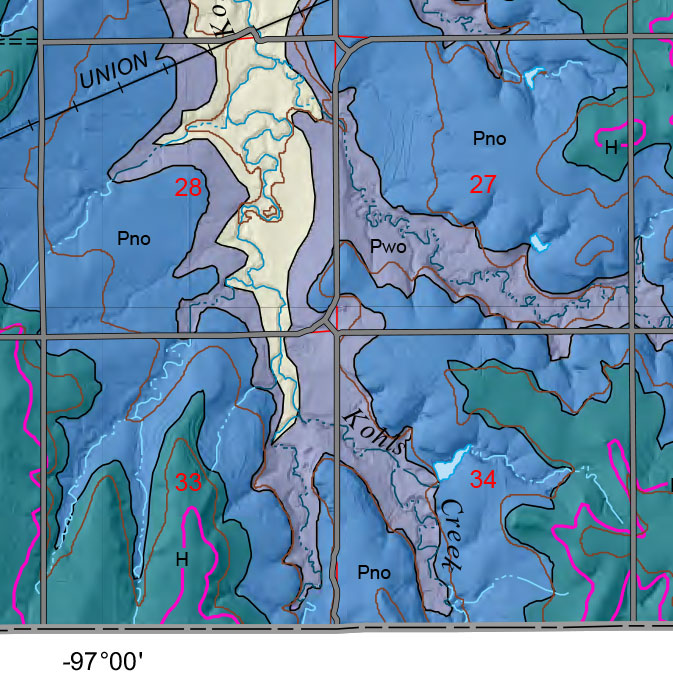 small geologic map