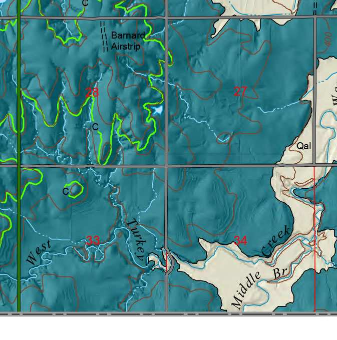 small geologic map