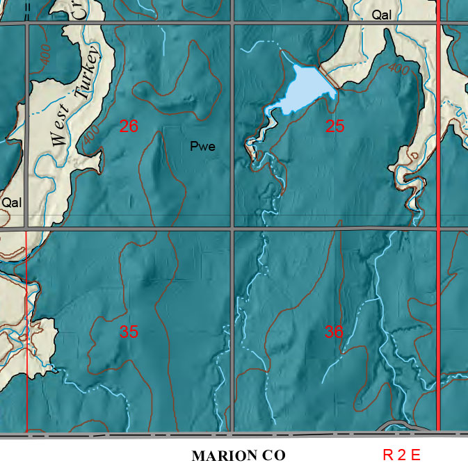 small geologic map