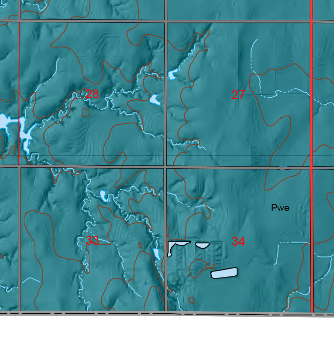 small geologic map