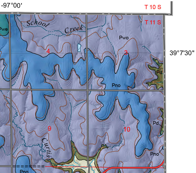 small geologic map