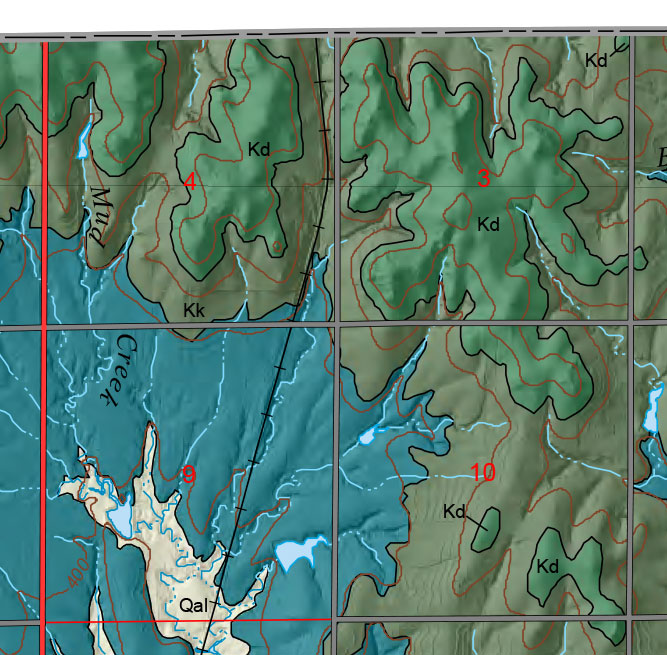 small geologic map