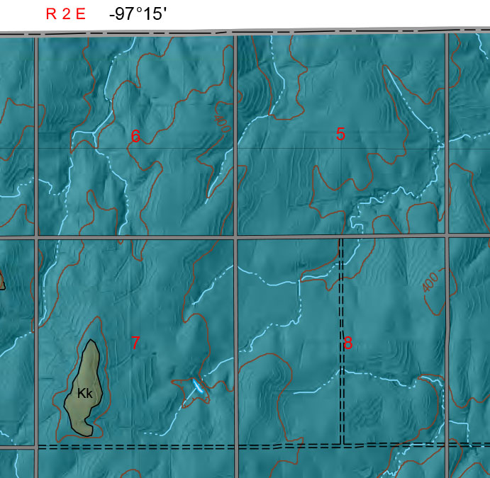 small geologic map