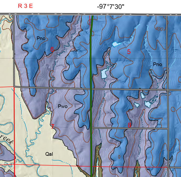 small geologic map