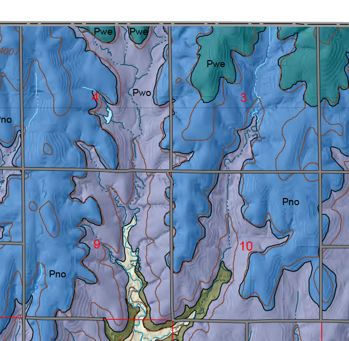 small geologic map