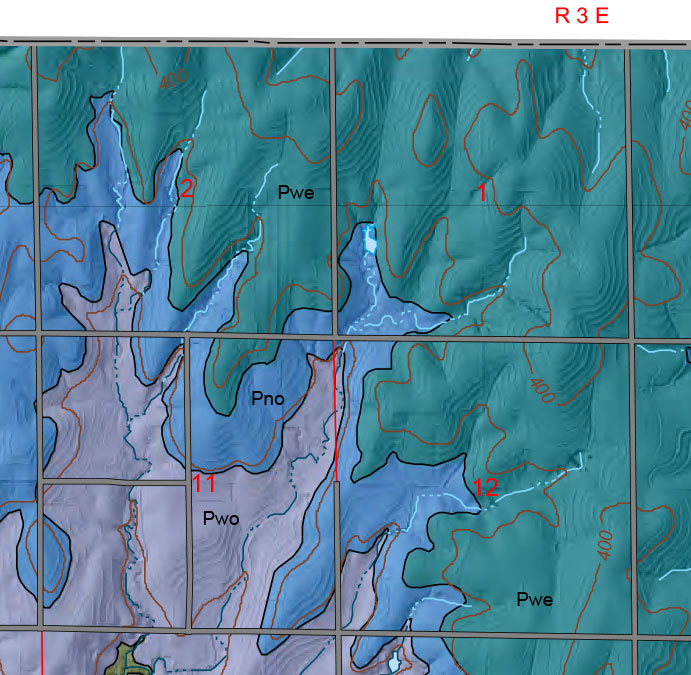 small geologic map