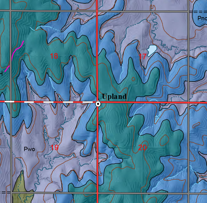 small geologic map