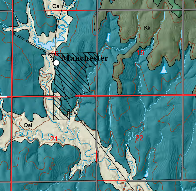 small geologic map