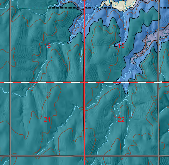 small geologic map