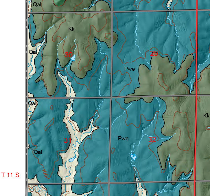 small geologic map