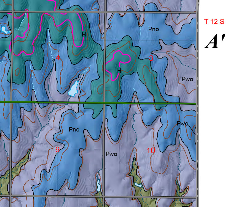 small geologic map