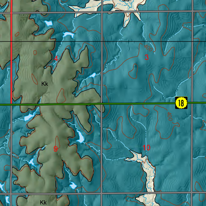 small geologic map