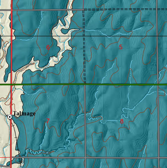 small geologic map