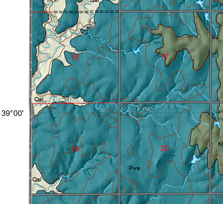 small geologic map
