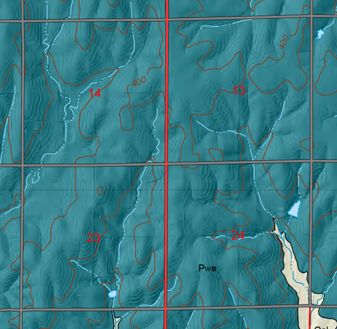 small geologic map