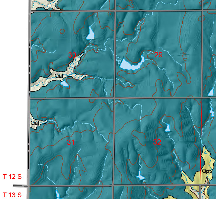 small geologic map