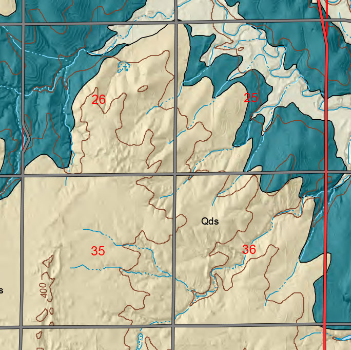 small geologic map