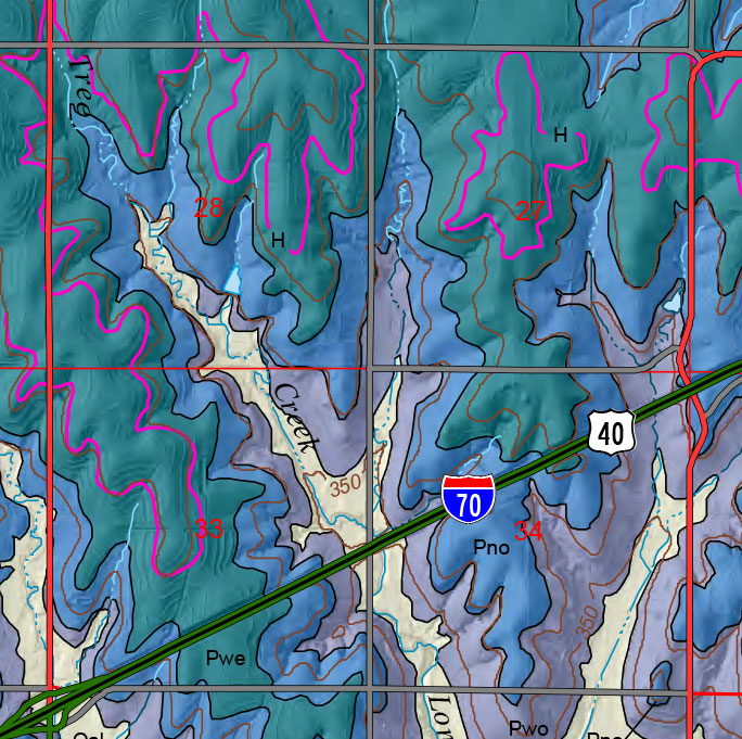 small geologic map