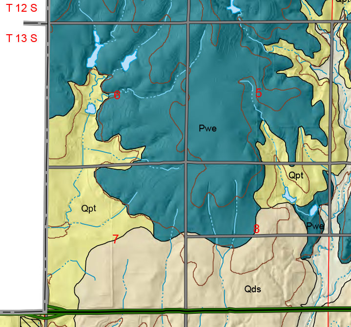 small geologic map