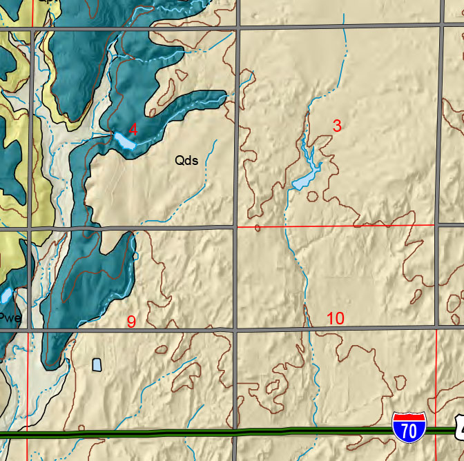 small geologic map