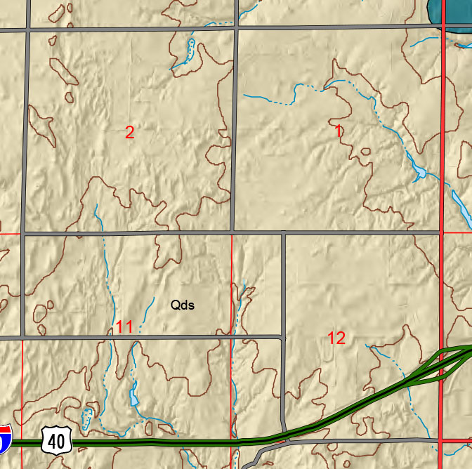 small geologic map
