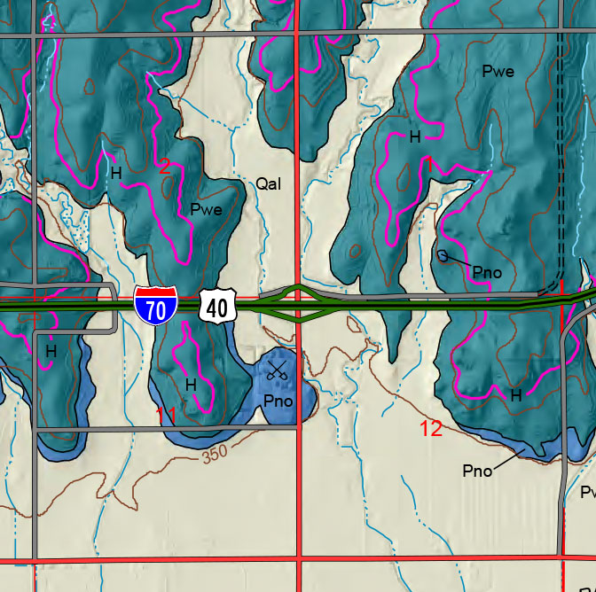 small geologic map
