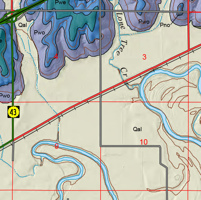 small geologic map