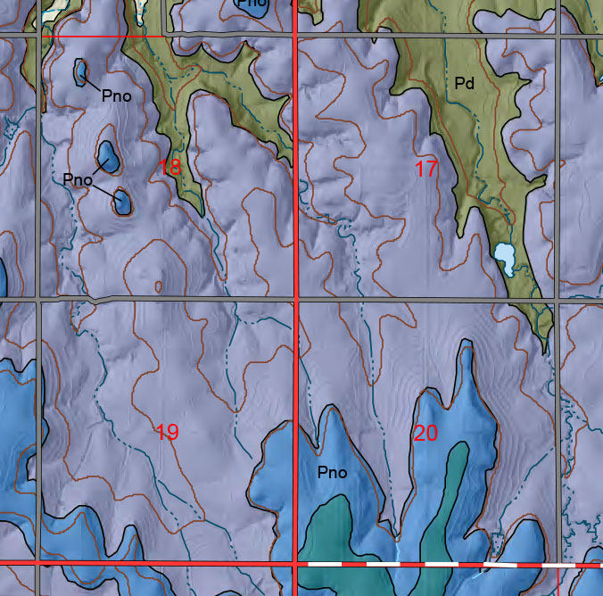 small geologic map