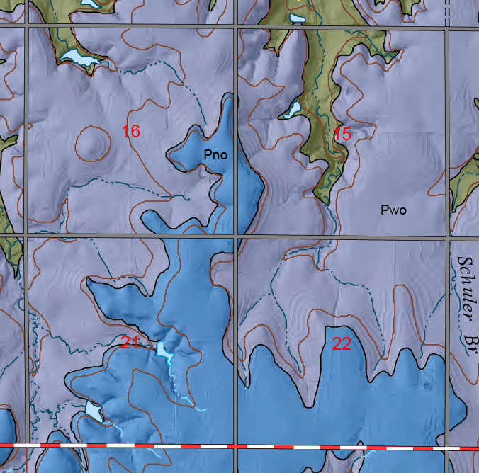 small geologic map