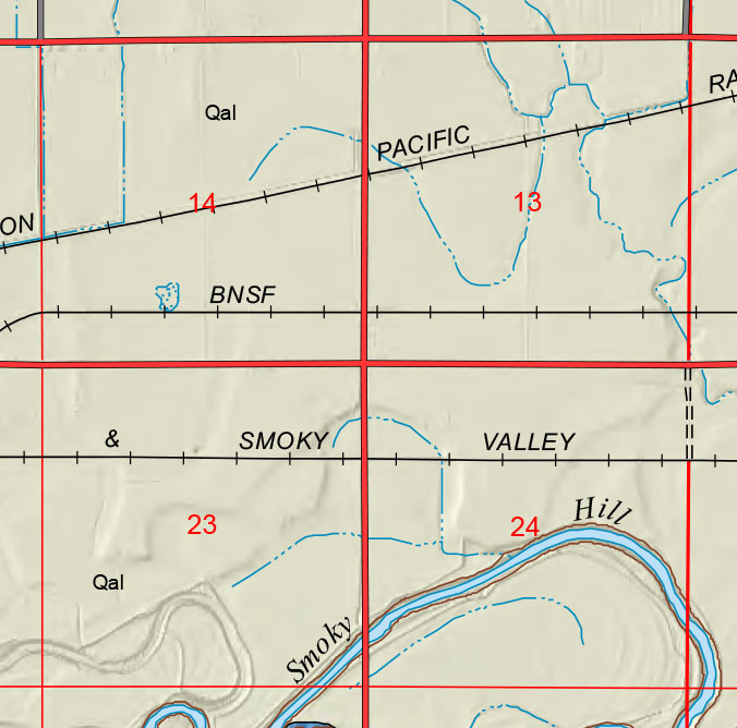small geologic map