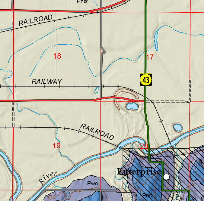 small geologic map